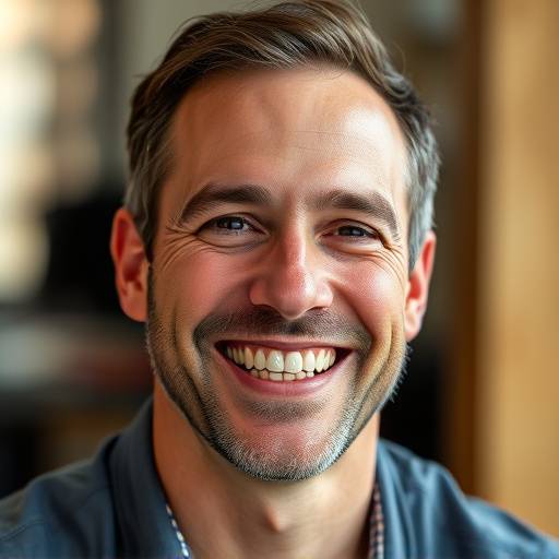 A smiling man, Michael Davis